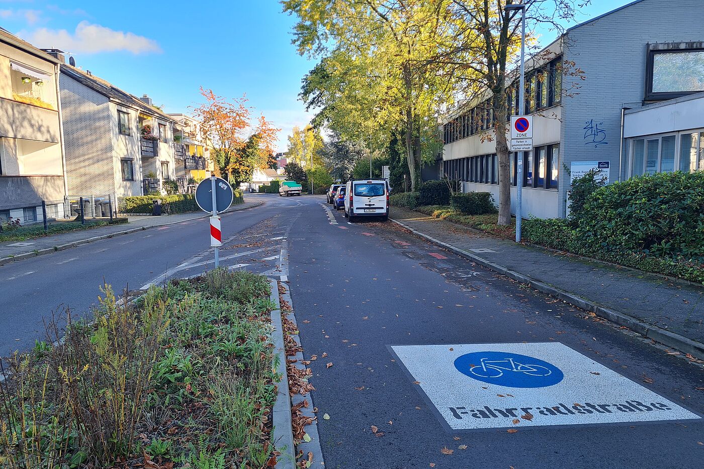 Fahrradstraße Millrather Weg