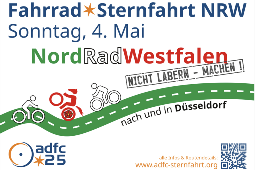 Fahrrad Sternfahrt NRW 2025 Fahrrad Sternfahrt NRW 2025