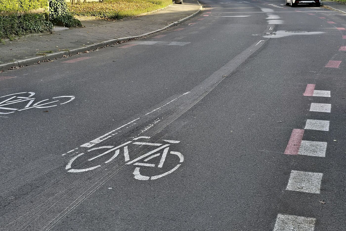 Fahrradstraße Millrather Weg