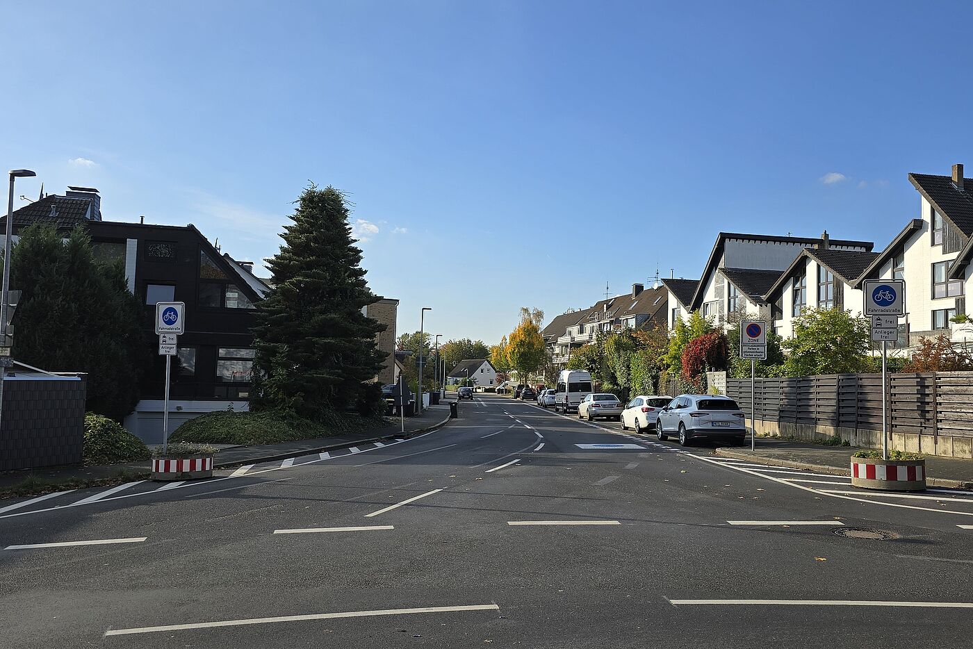 Fahrradstraße Millrather Weg