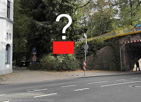 Spiegel fehlt Kirchhofstrasse