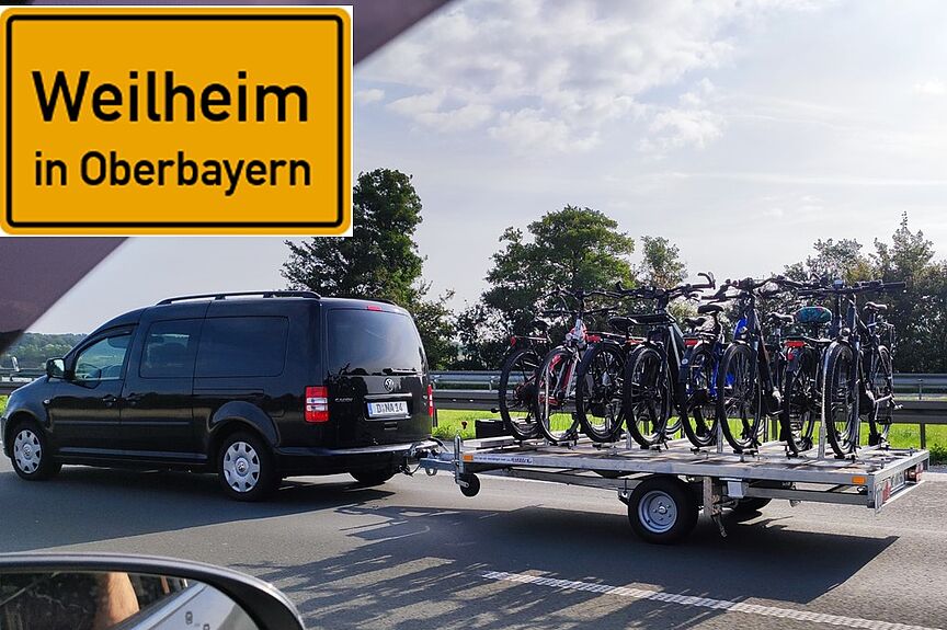 Weilheim mit Hänger Weilheim mit Hänger