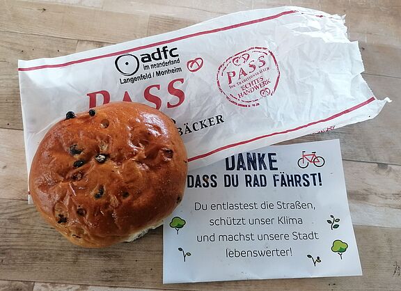 Danke dass du Rad fährst
