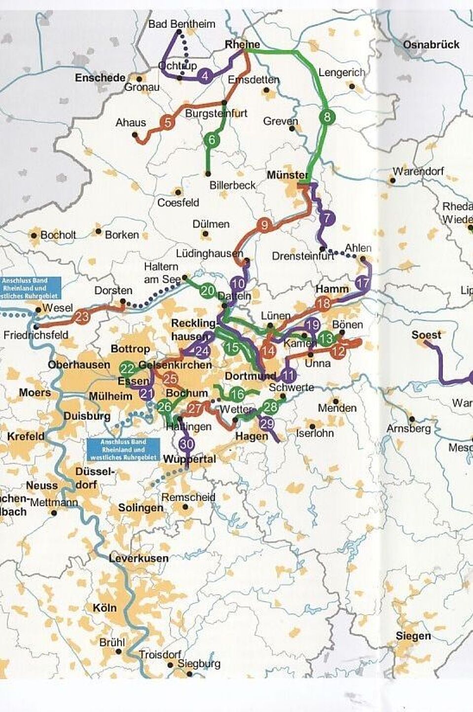 Tourenbuch Klartextverlag_1 Tourenübersicht im Tourenbuch