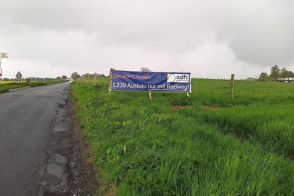 L239 - Ausbau nur mit Radweg