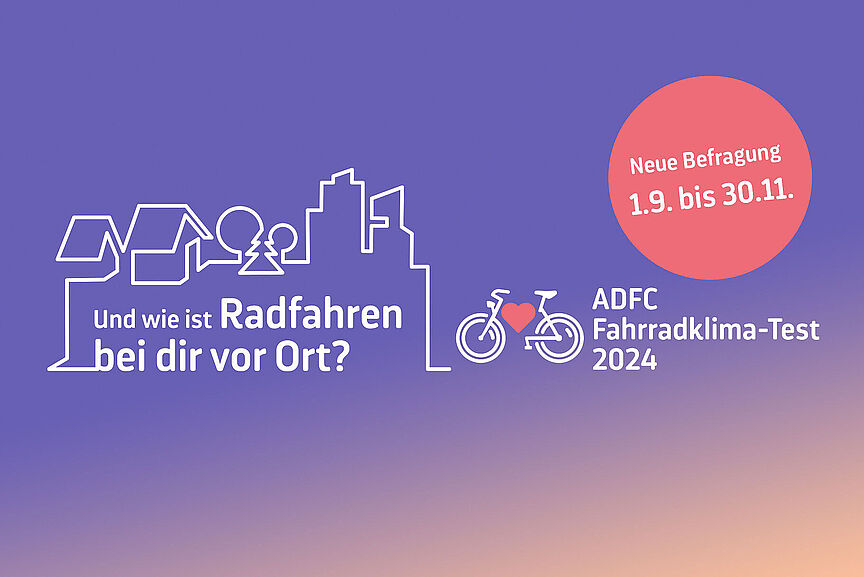 ADFC Fahrradklimatest 2024 ADFC Fahrradklimatest 2024